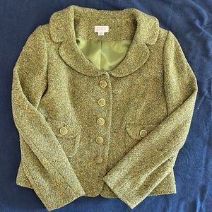 Ann Taylor Loft Tweed Jacket sz 10